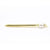 Gold Pearl Crown Top Pen